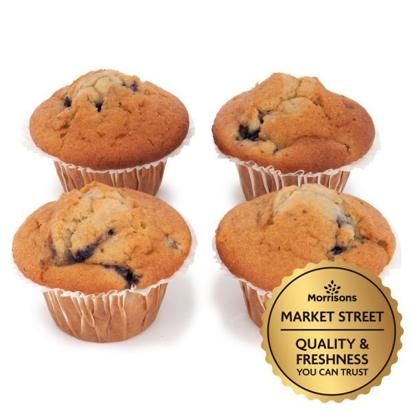 Market Street Blueberry Muffins