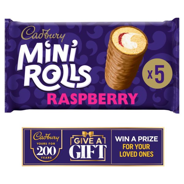 Cadbury Raspberry Mini Rolls