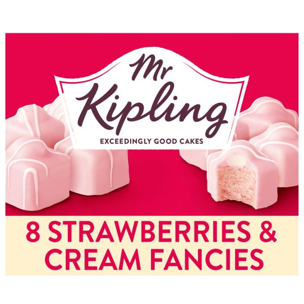 Mr Kipling Strawberries & Cream Cake French Fancies