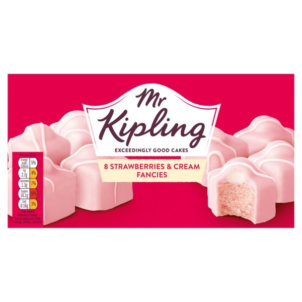 Mr Kipling Strawberries & Cream Cake French Fancies