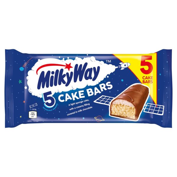 Milky Way Cake Bars