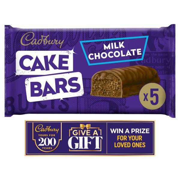 Cadbury Milk Chocolate Cake Bars