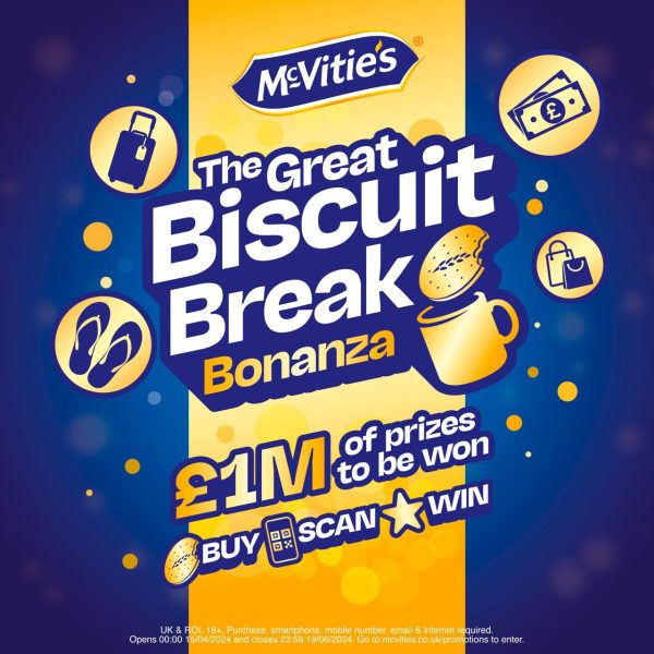 McVitie's Digestives Milk Chocolate Slices Cake Bars Pack Of 5 Multipack