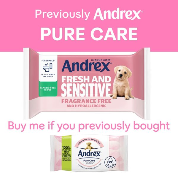 Andrex Fresh & Sensitive Hygiene Wipes