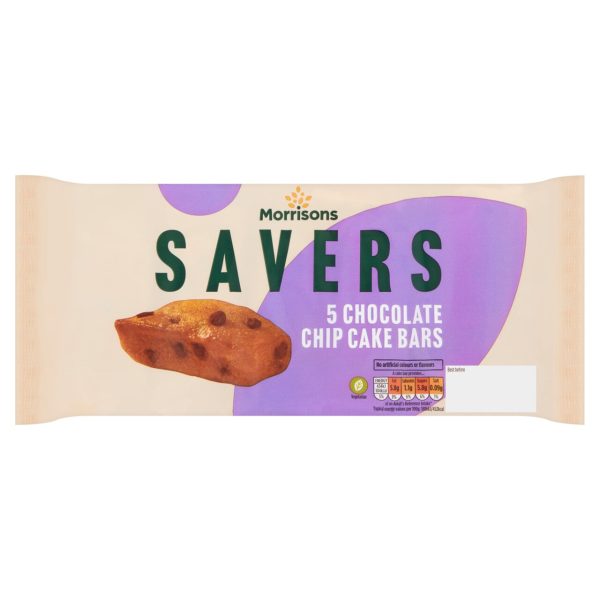 Savers Choc Chip Cake Bars