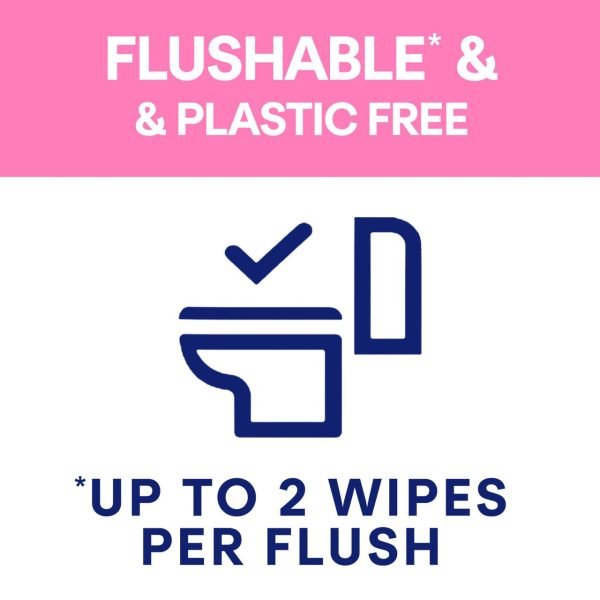 Andrex Fresh & Sensitive Hygiene Wipes Quad