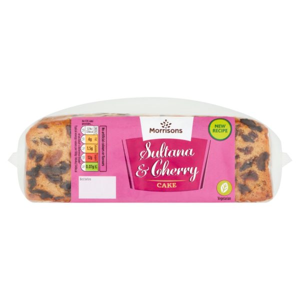 Sultana & Cherry Slab Cake