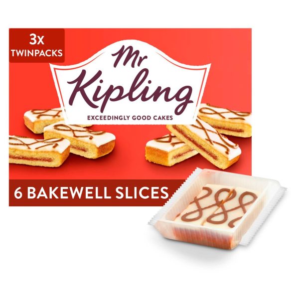 Mr Kipling Bakewell Slices