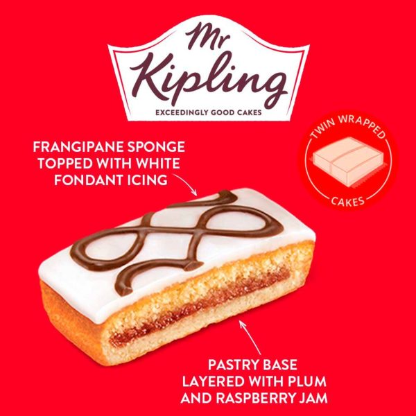 Mr Kipling Bakewell Slices