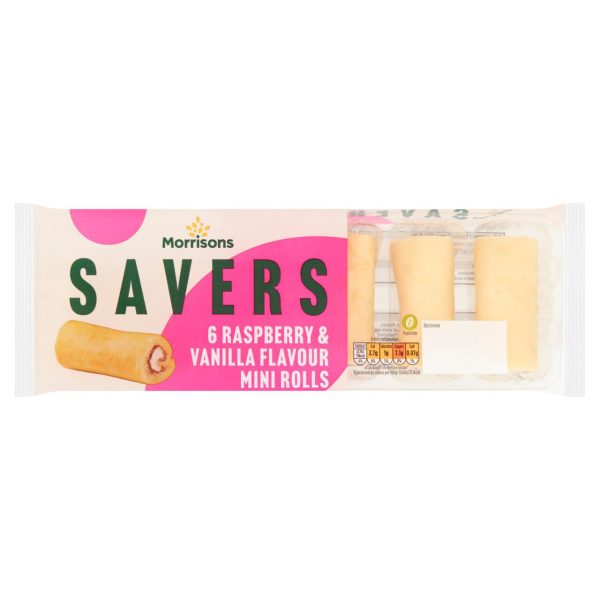 Savers Raspberry Mini Rolls