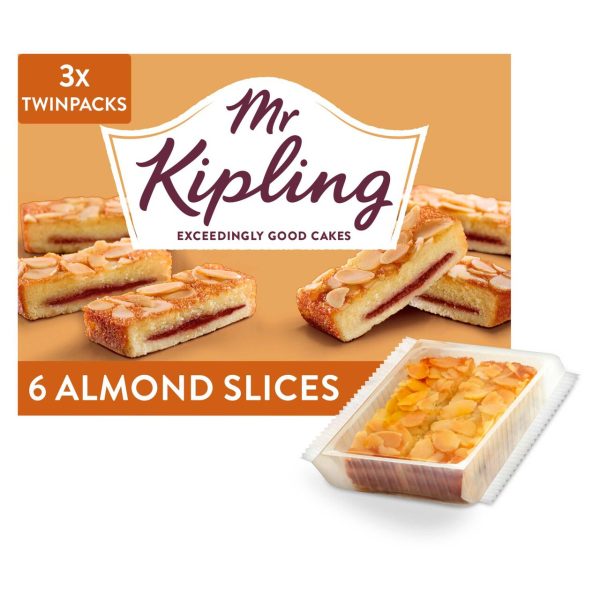 Mr Kipling Almond Slices