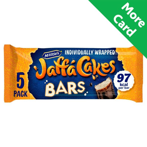 McVitie's Jaffa Original Cake Bar Pack Of 5 Multipack