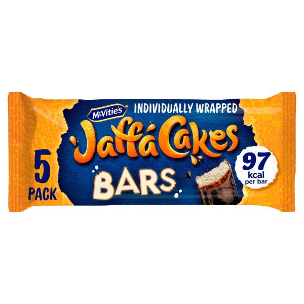 McVitie's Jaffa Original Cake Bar Pack Of 5 Multipack