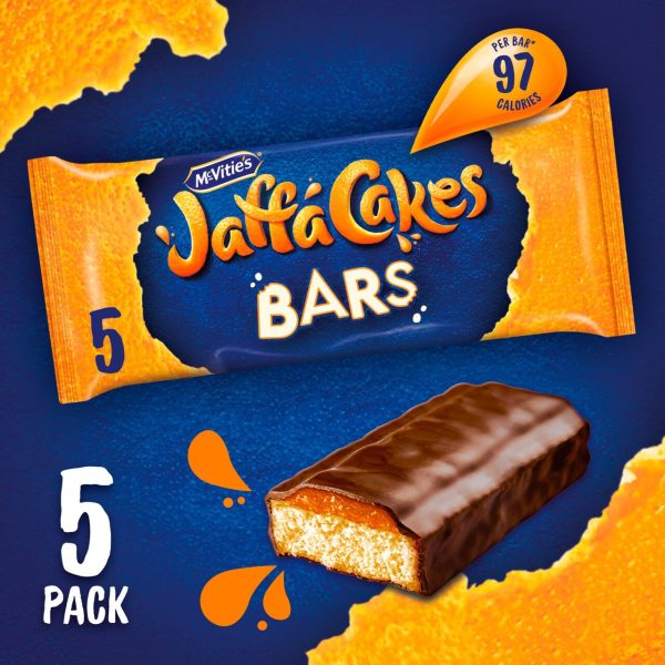 McVitie's Jaffa Original Cake Bar Pack Of 5 Multipack