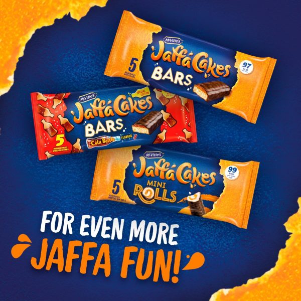 McVitie's Jaffa Original Cake Bar Pack Of 5 Multipack