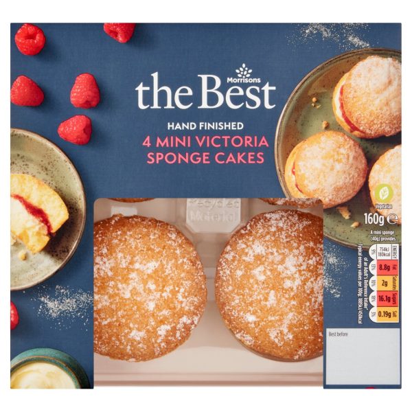 The Best Mini Victoria Sponge Cakes