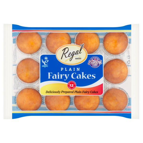 Regal Plain Fairy Cakes