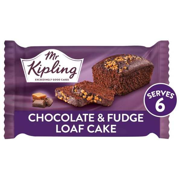 Mr Kipling Chocolate & Fudge Loaf Cake