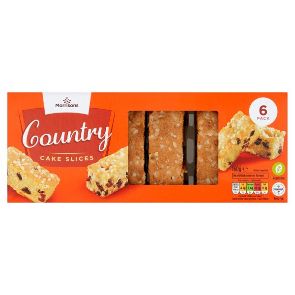 6 Country Cake Slices