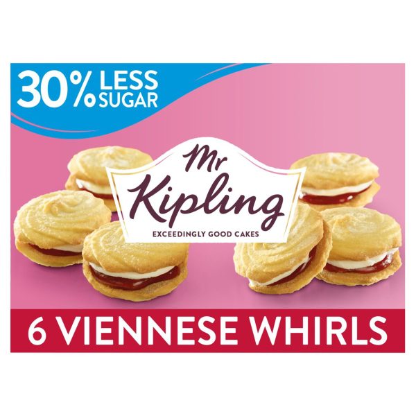 Mr Kipling 30% Less Sugar Viennese Whirls