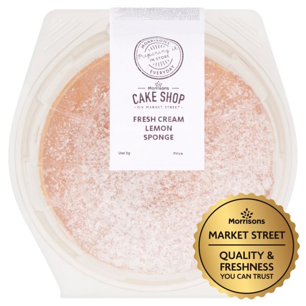 Market Street Fresh Cream Lemon Sponge