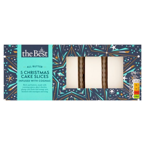 The Best All Butter Christmas Cake Slices