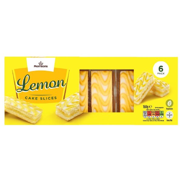 Lemon Cake Slices