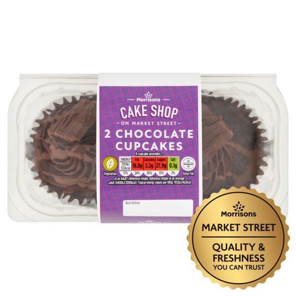 Market Street Chocolate Cupcakes