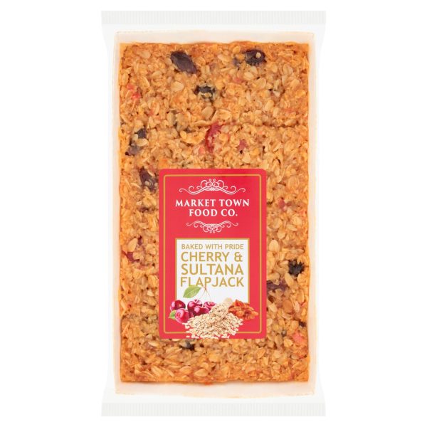 Market Town Cherry And Sultana Flapjack