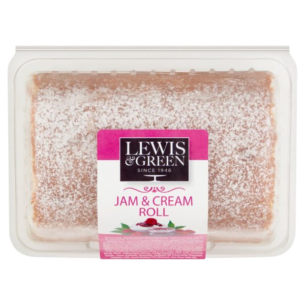 Lewis & Green Jam & Cream Roll