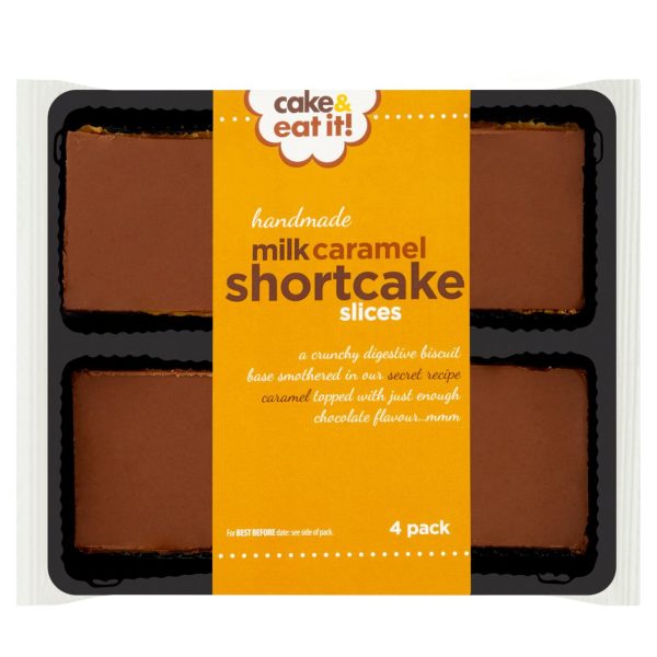 Cake & Eat It 4 Handmade Milk Caramel Shortcake Slices