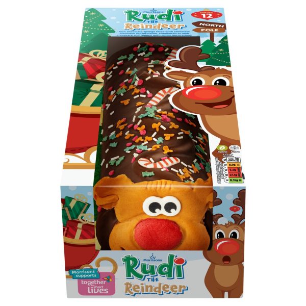 Rudi The Reindeer Cake Serves 12