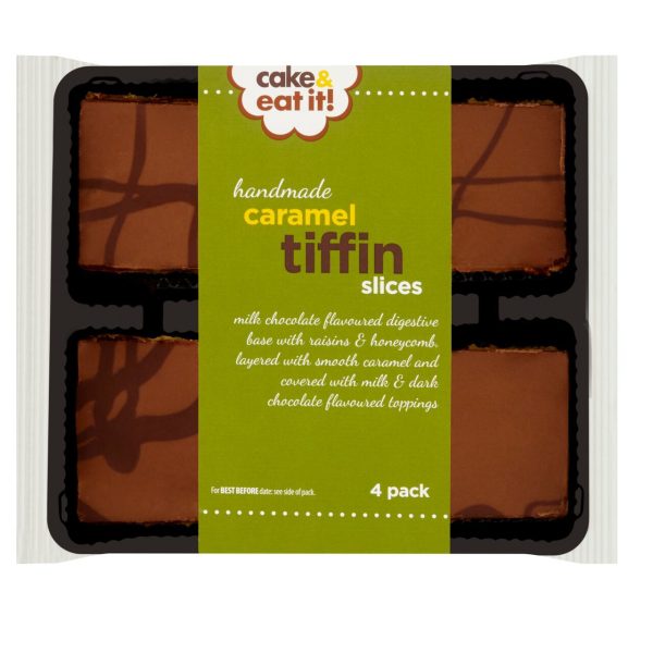 Cake & Eat It! 4 Caramel Tiffin Slices