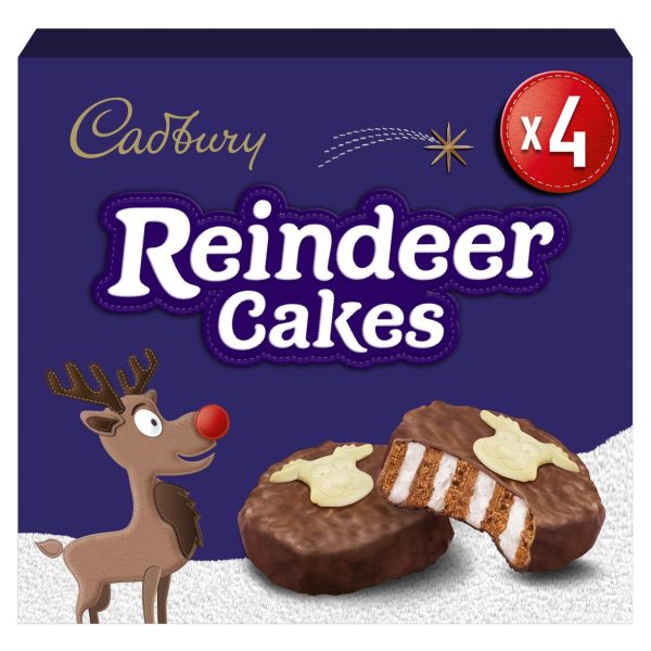 Cadbury Rudolph & Robin Cakes