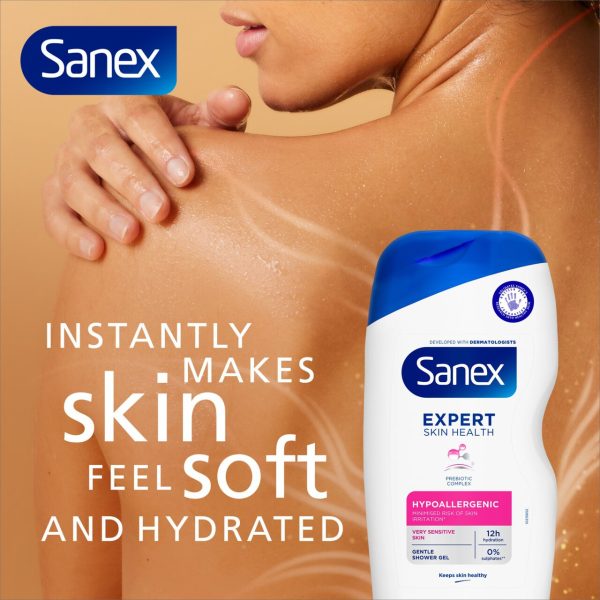 Sanex Expert Skin Health Hypoallergenic Shower Gel