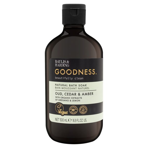 Baylis & Harding Goodness Oud, Cedar & Amber Bath Soak