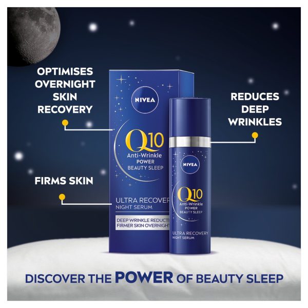 NIVEA Q10 Anti-Wrinkle Power Beauty Sleep Night Serum