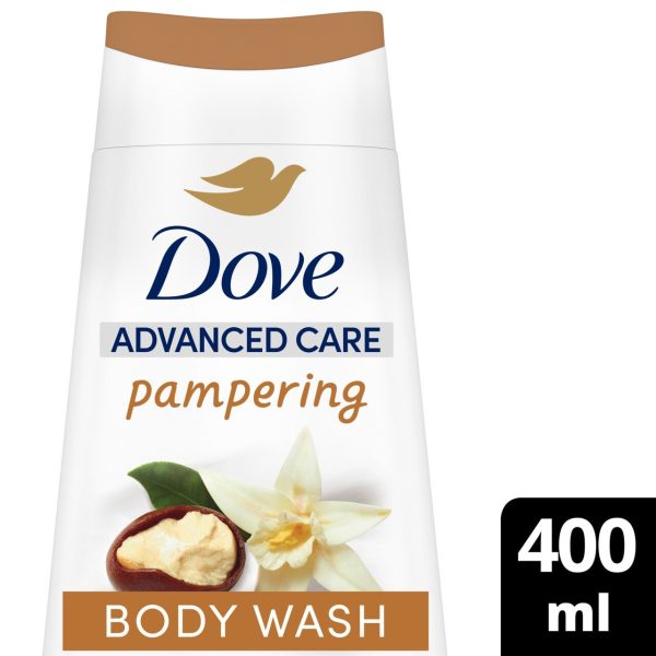 Dove Pampering Advanced Body Wash Shower Gel Shea & Vanilla