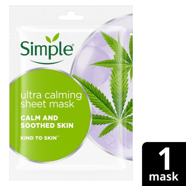 Simple Ultra Calming Sheet Mask