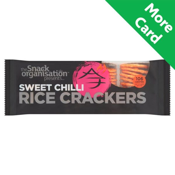 The Snack Organisation Presents.. Sweet Chilli Rice Crackers