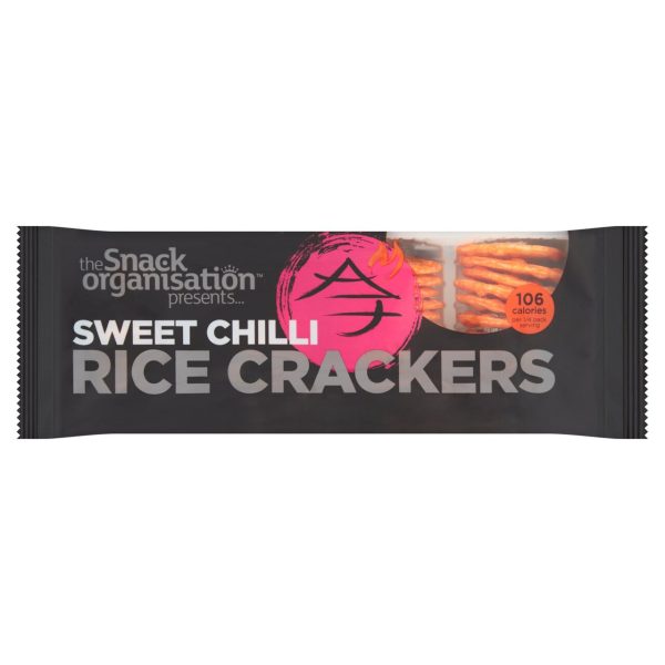 The Snack Organisation Presents.. Sweet Chilli Rice Crackers