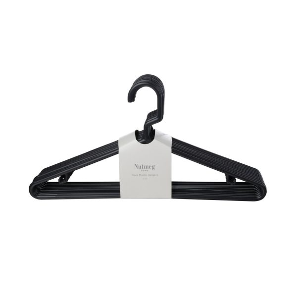 Black Plastic Hangers