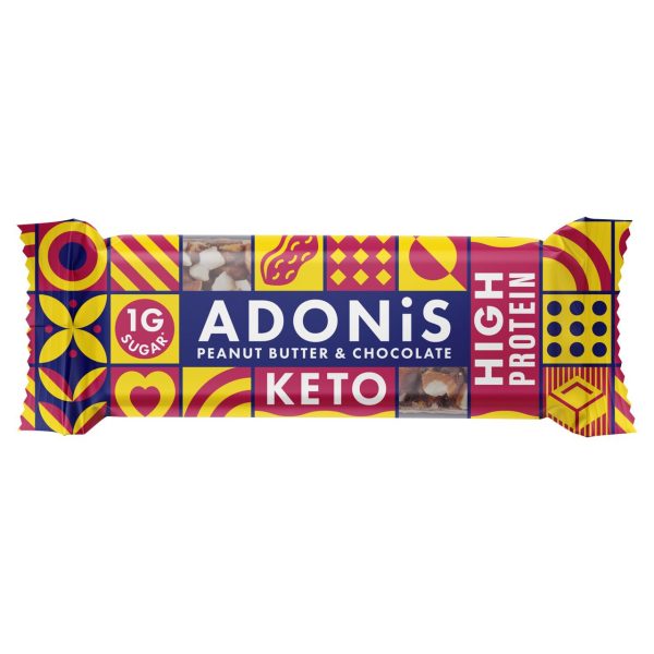 Adonis Peanut Butter & Cocoa High Protein Keto Bar