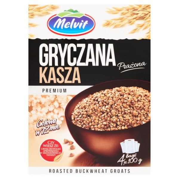 Melvit Gryczana Kasza Roasted Buckwheat Groats