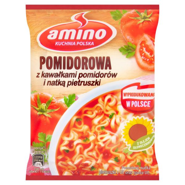 Amino Pomidorowa Tomato Soup with Noodles