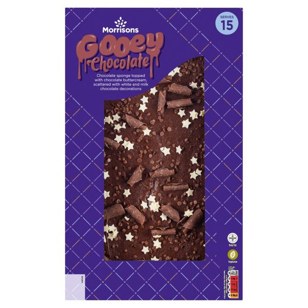 Gooey Chocolate Traybake Serves 15