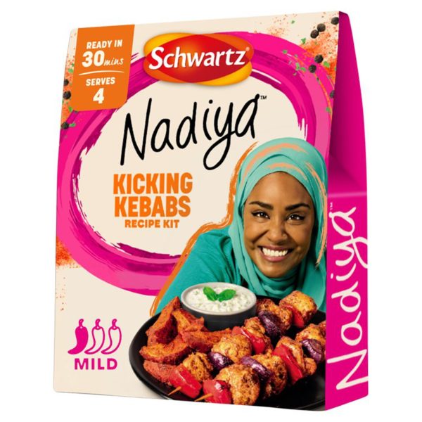 Schwartz Nadiya Kicking Chicken Kebab Kit