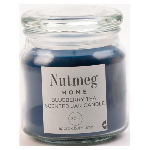 Nutmeg Home Small Jar Blueberry Tea Candle