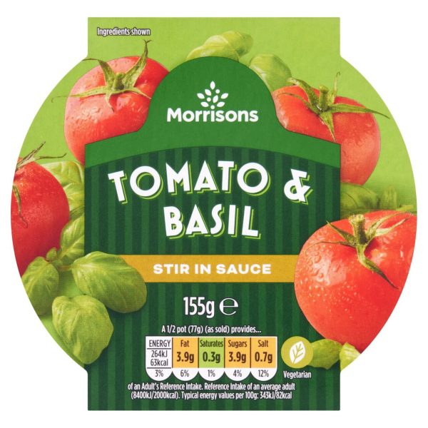 Tomato & Basil Stir In Sauce