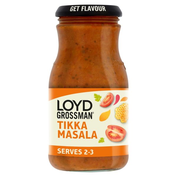 Loyd Grossman Tikka Masala Medium Curry Sauce